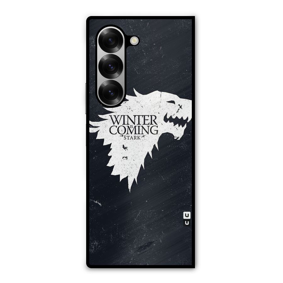 Winter is Coming Stark Metal Back Case for Galaxy Z Fold6