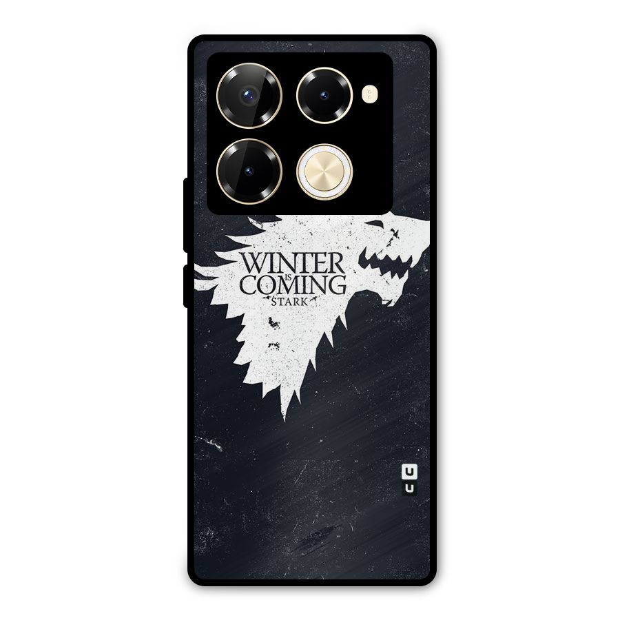 Winter is Coming Stark Metal Back Case for Infinix Note 40 Pro