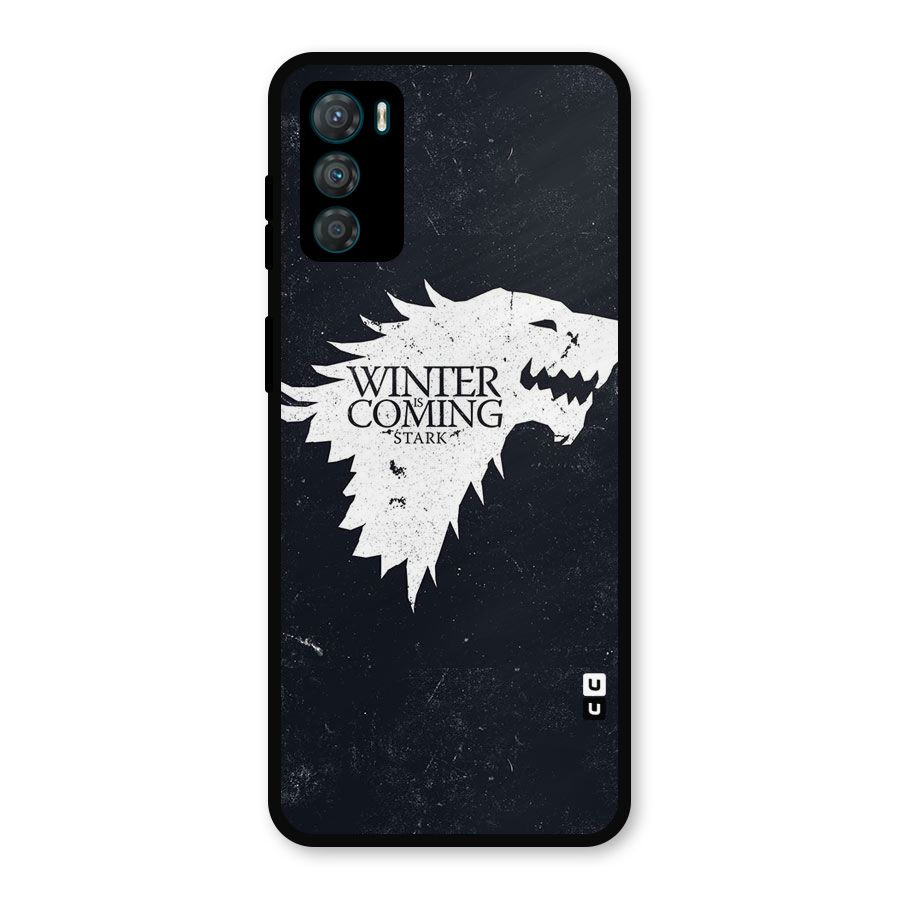Winter is Coming Stark Metal Back Case for Moto G42