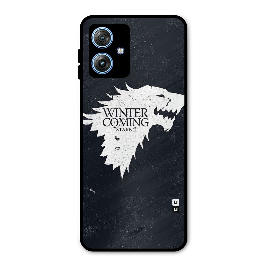 Winter is Coming Stark Metal Back Case for Moto G54