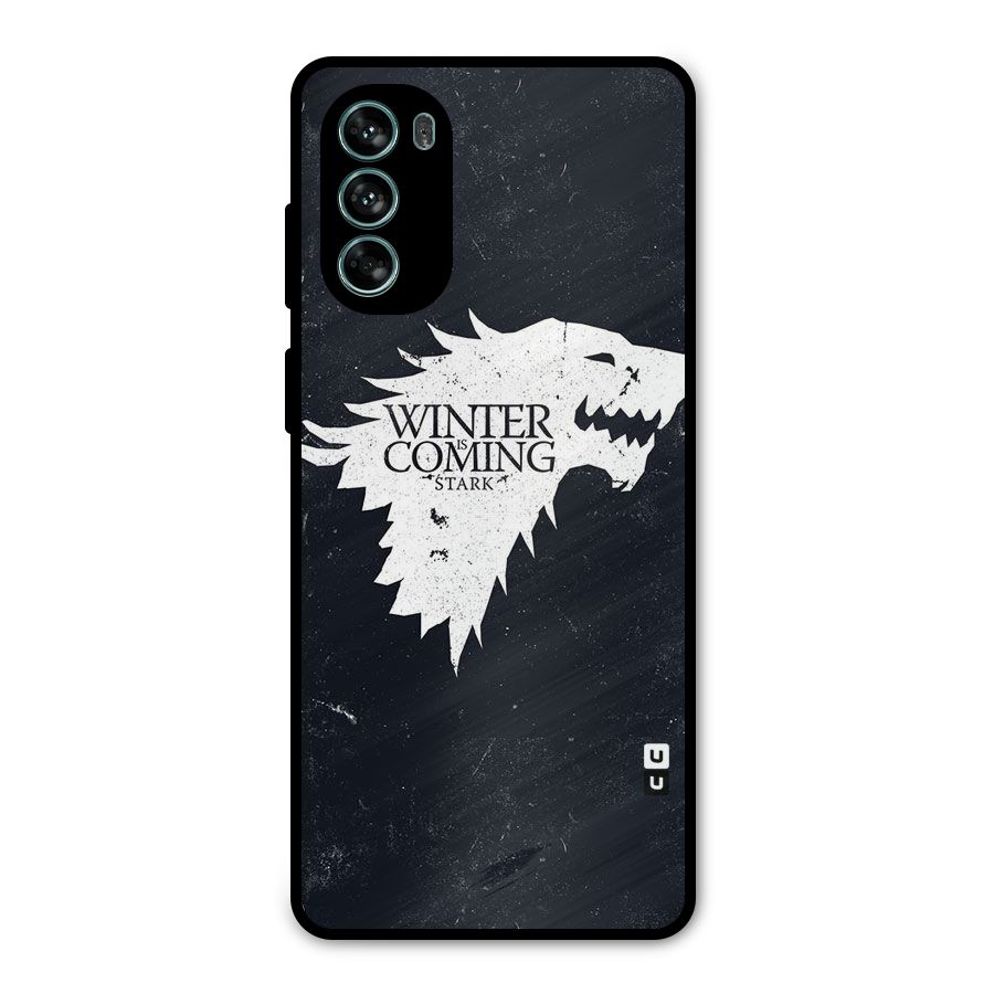 Winter is Coming Stark Metal Back Case for Moto G62