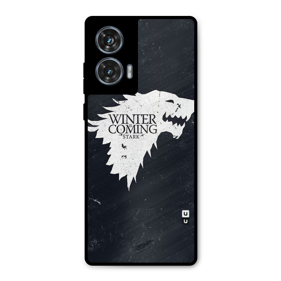 Winter is Coming Stark Metal Back Case for Motorola G96