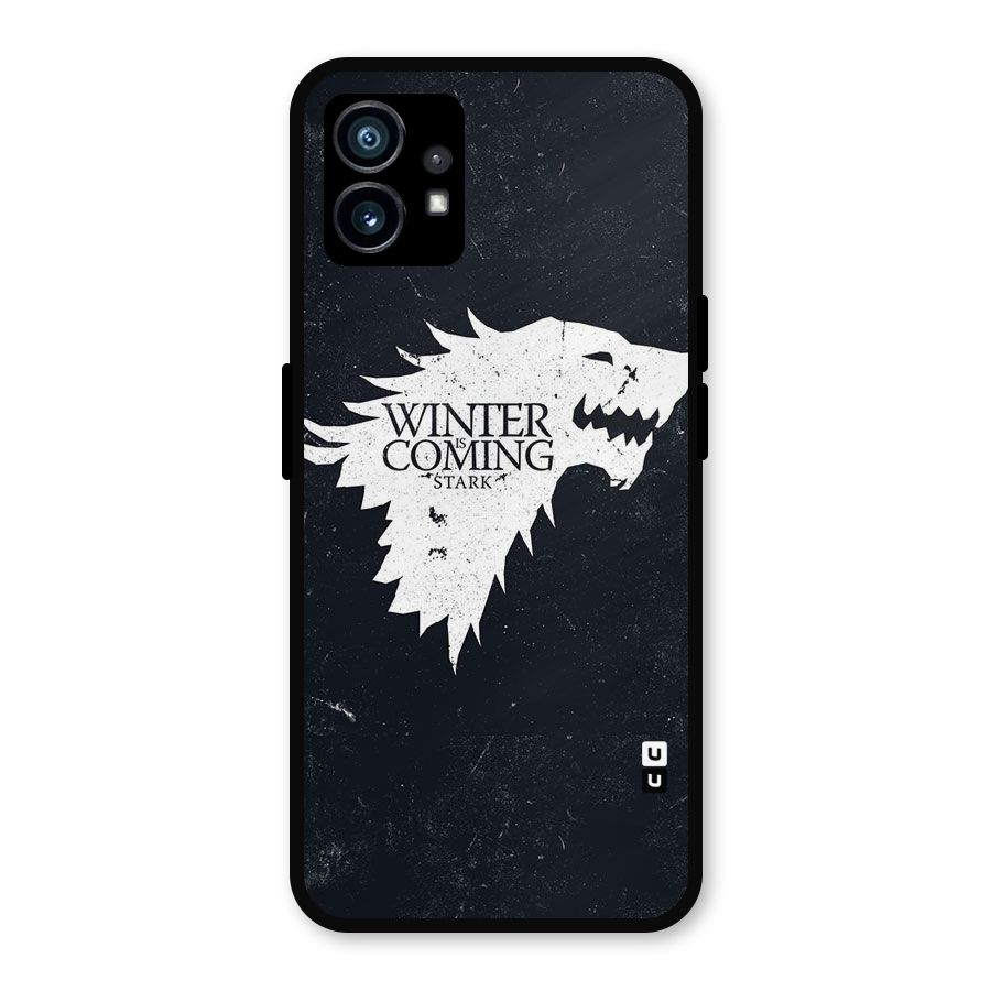 Winter is Coming Stark Metal Back Case for Nothing Phone 1
