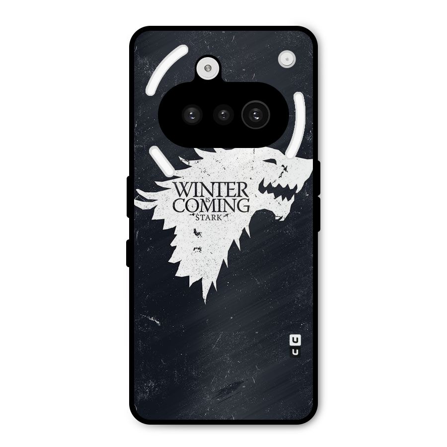 Winter is Coming Stark Metal Back Case for Nothing Phone 3a