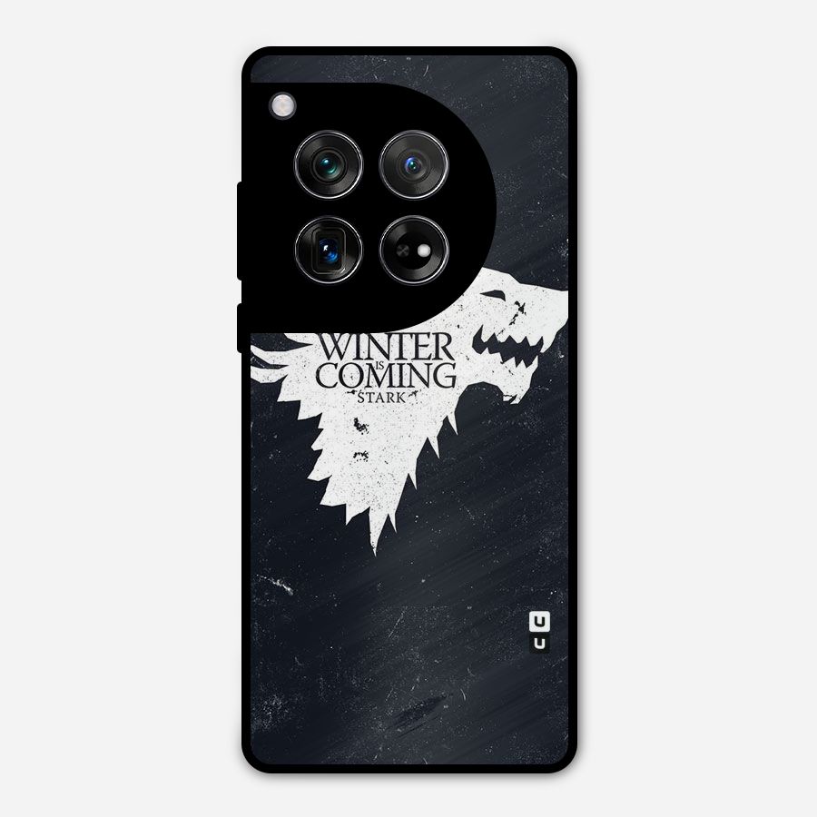 Winter is Coming Stark Metal Back Case for OnePlus 12