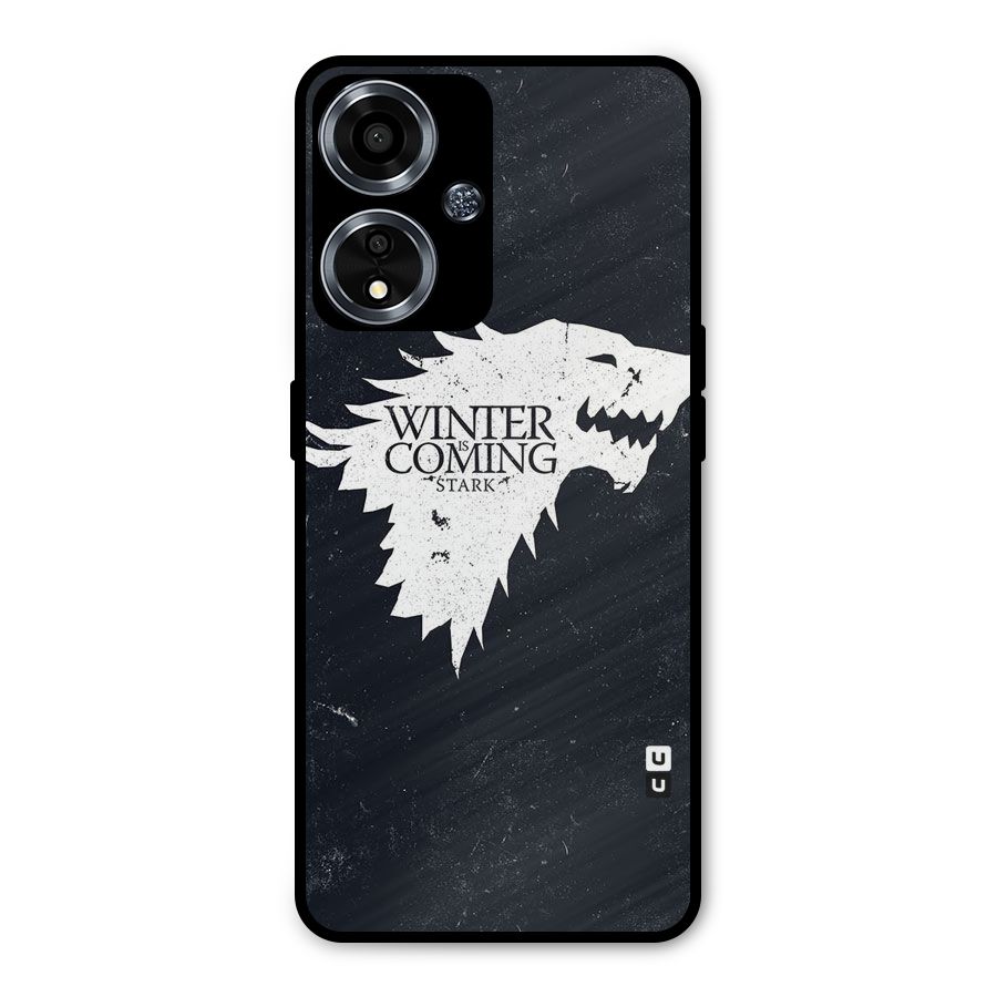 Winter is Coming Stark Metal Back Case for Oppo A59