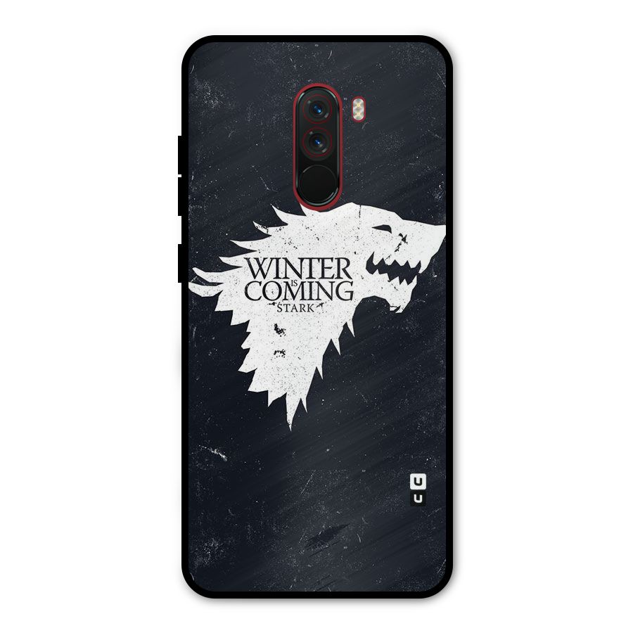 Winter is Coming Stark Metal Back Case for Poco F1