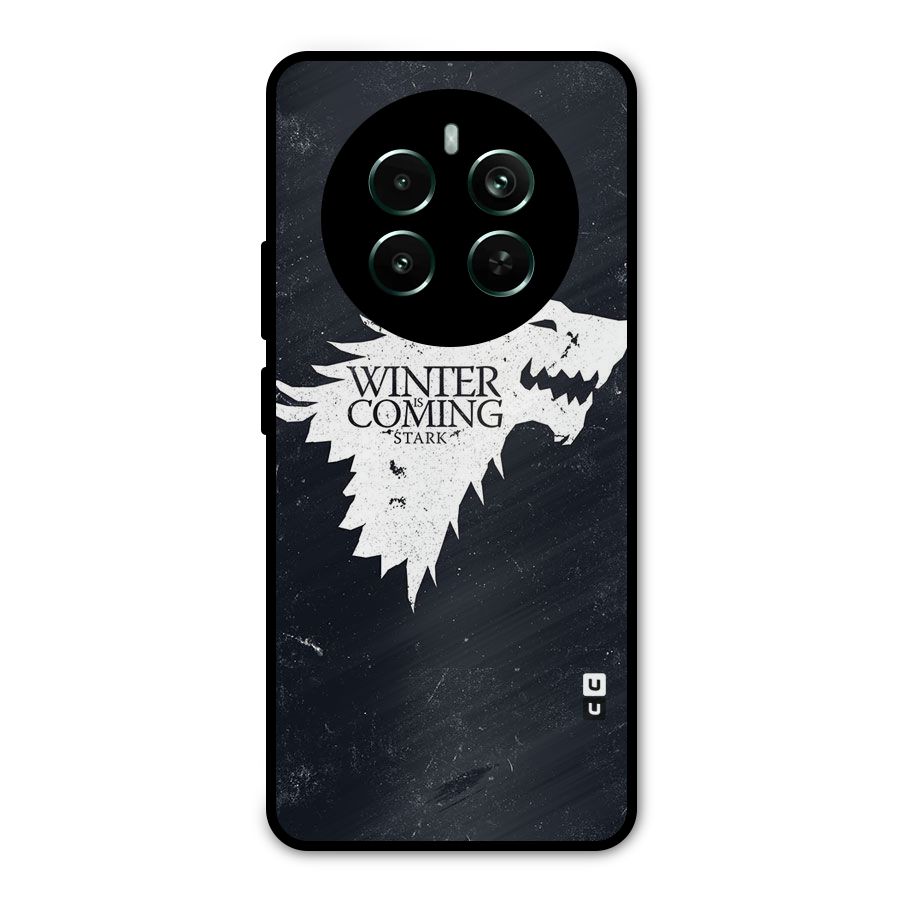 Winter is Coming Stark Metal Back Case for Realme 12 Pro Plus