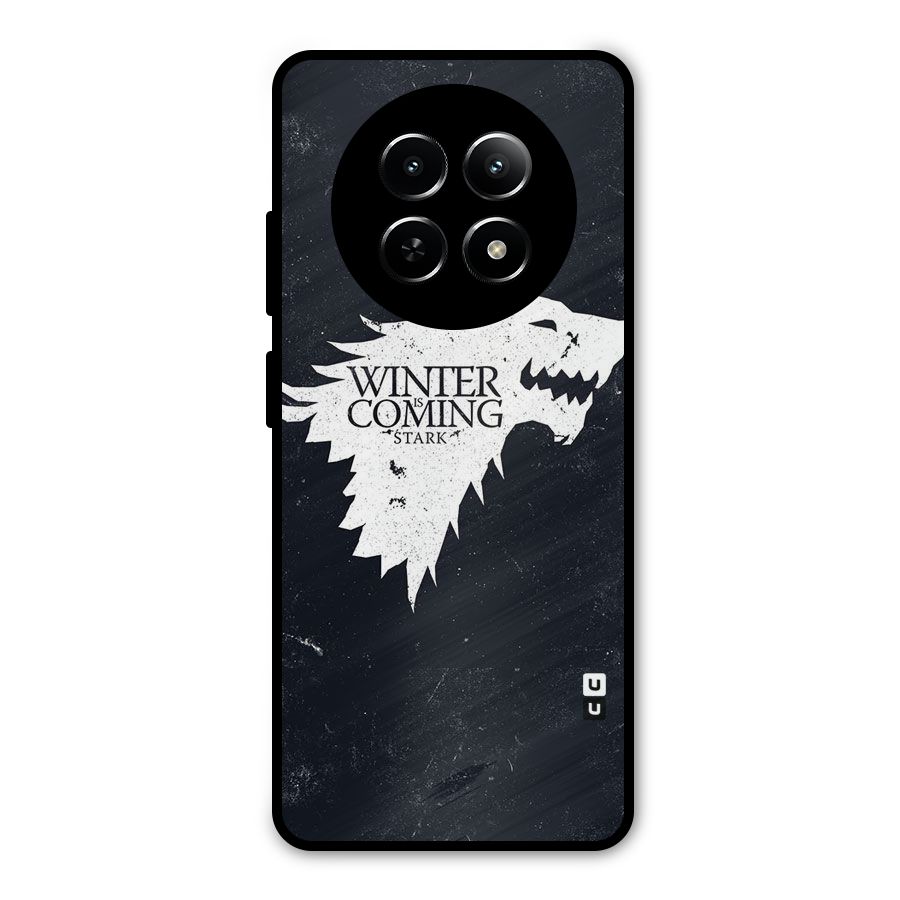 Winter is Coming Stark Metal Back Case for Realme 12x 5G