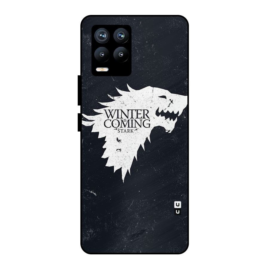 Winter is Coming Stark Metal Back Case for Realme 8 Pro