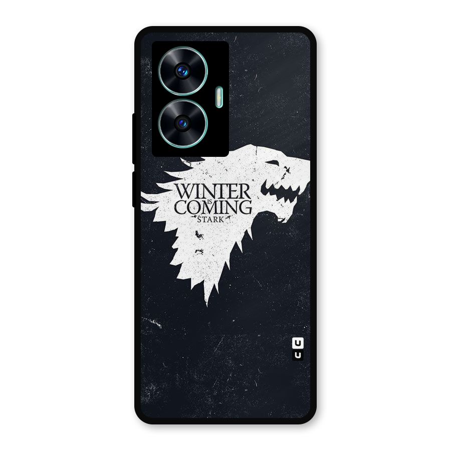 Winter is Coming Stark Metal Back Case for Realme Narzo N55
