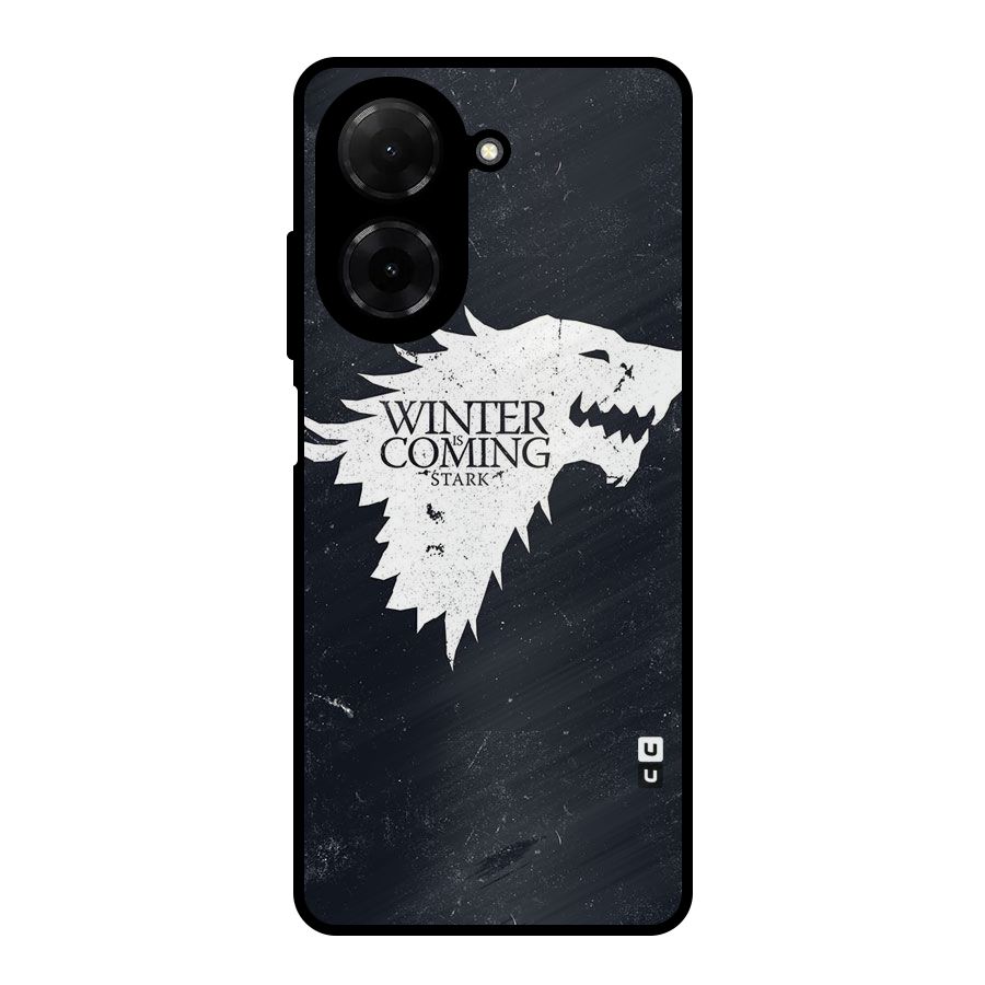 Winter is Coming Stark Metal Back Case for Redmi A5 4G