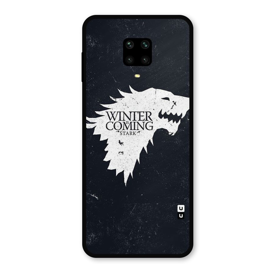 Winter is Coming Stark Metal Back Case for Redmi Note 10 Lite