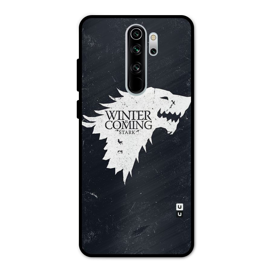 Winter is Coming Stark Metal Back Case for Redmi Note 8 Pro