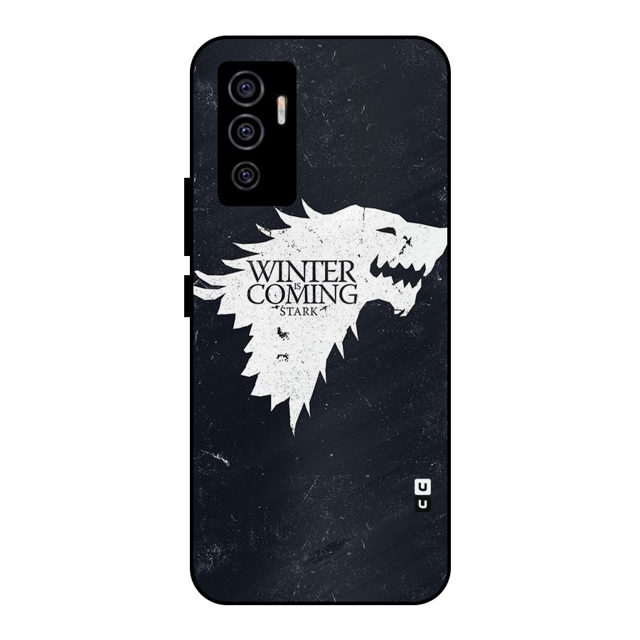 Winter is Coming Stark Metal Back Case for Vivo V23e