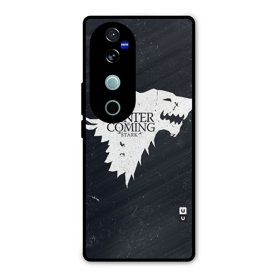 Winter is Coming Stark Metal Back Case for Vivo V40 Pro