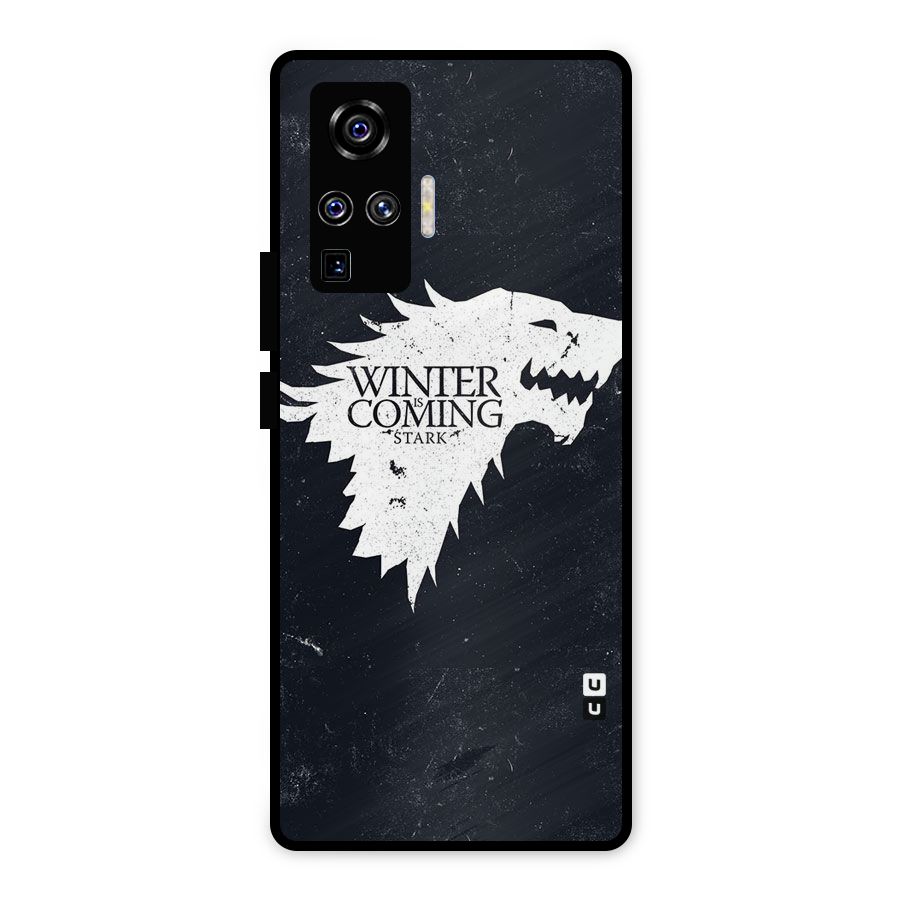 Winter is Coming Stark Metal Back Case for Vivo X50 Pro