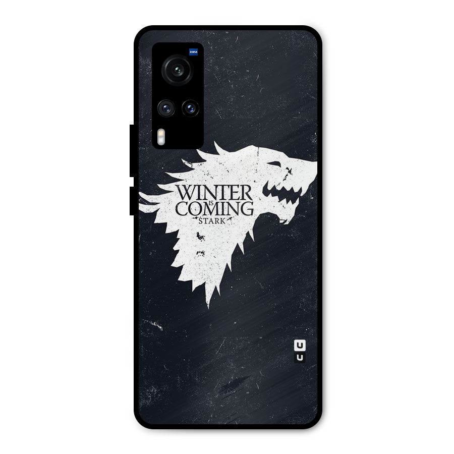 Winter is Coming Stark Metal Back Case for Vivo X60