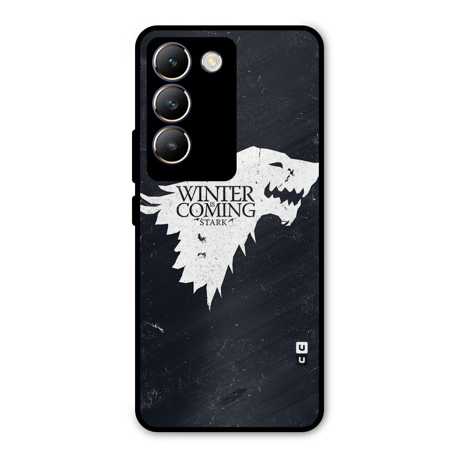 Winter is Coming Stark Metal Back Case for Vivo Y200e