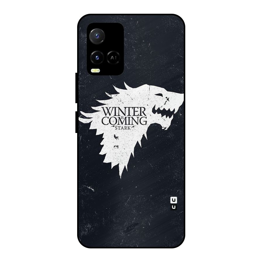 Winter is Coming Stark Metal Back Case for Vivo Y21A