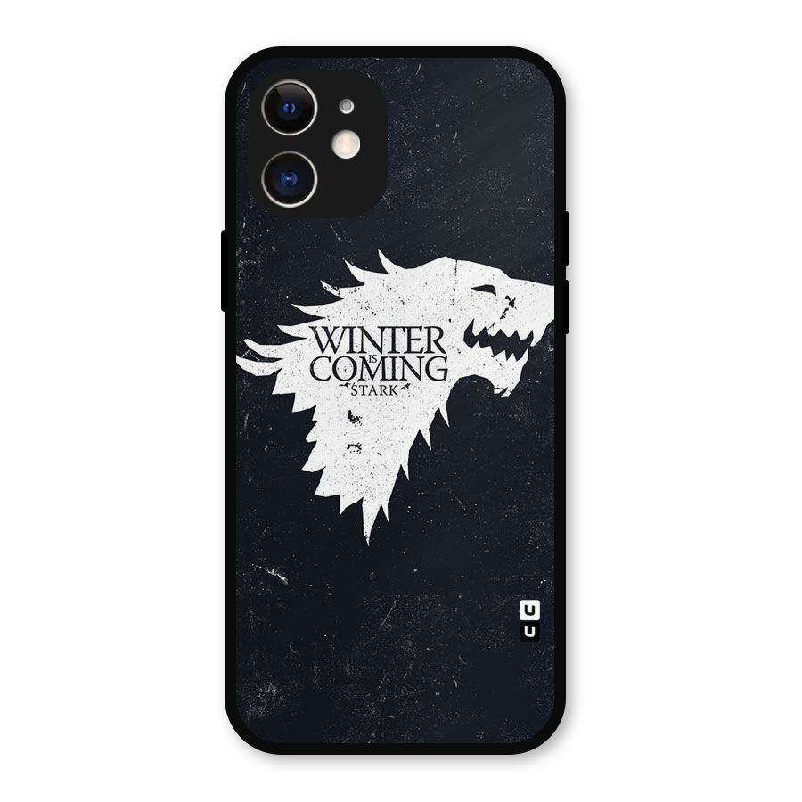 Winter is Coming Stark Metal Back Case for iPhone 12