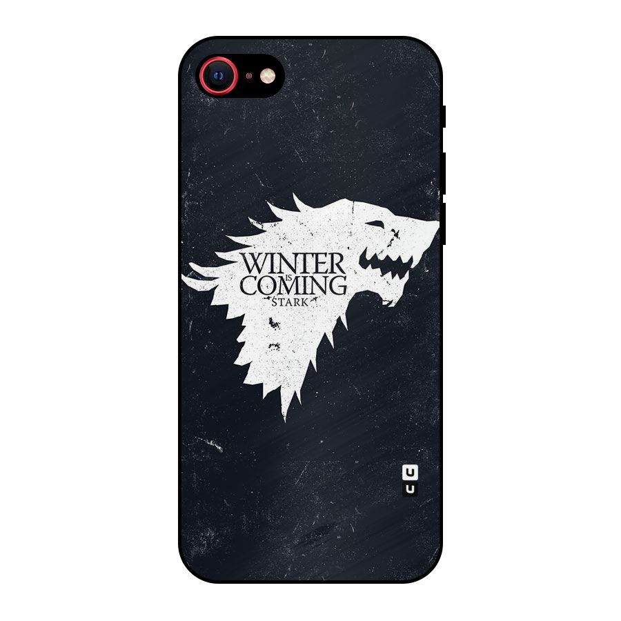 Winter is Coming Stark Metal Back Case for iPhone 7