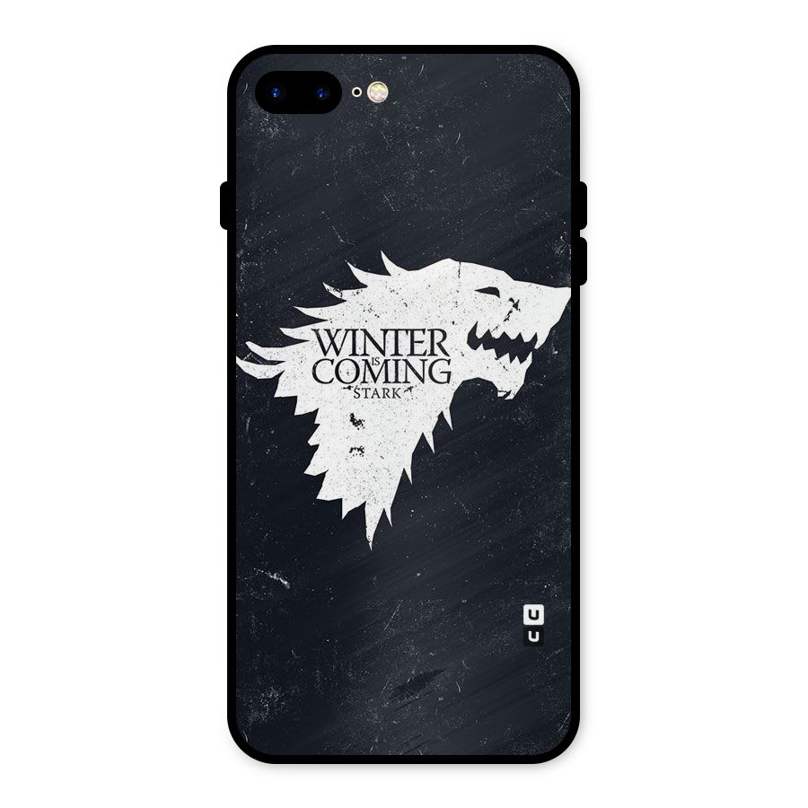 Winter is Coming Stark Metal Back Case for iPhone 7 Plus