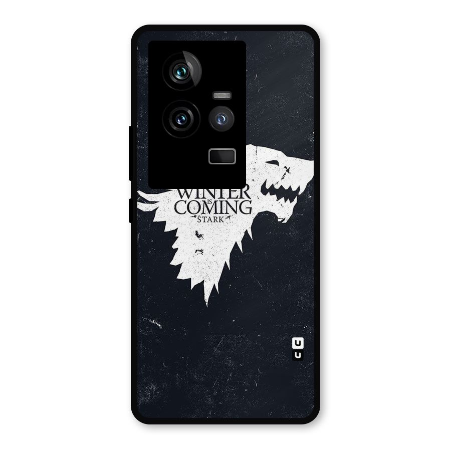 Winter is Coming Stark Metal Back Case for iQOO 11 5G