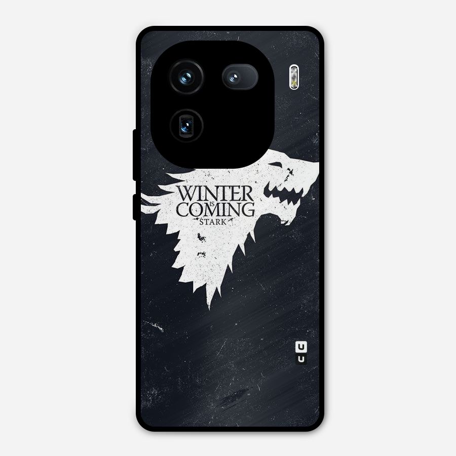 Winter is Coming Stark Metal Back Case for iQOO 12