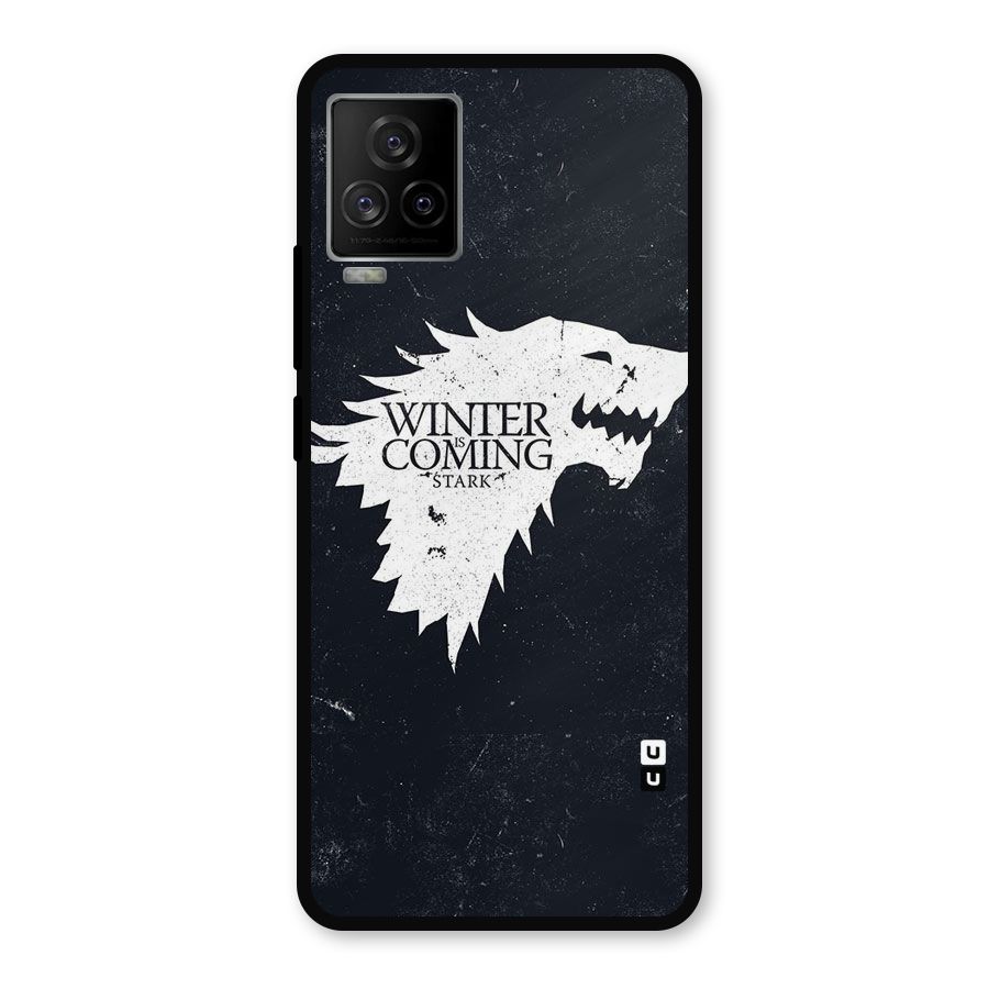 Winter is Coming Stark Metal Back Case for iQOO 7 Legend 5G