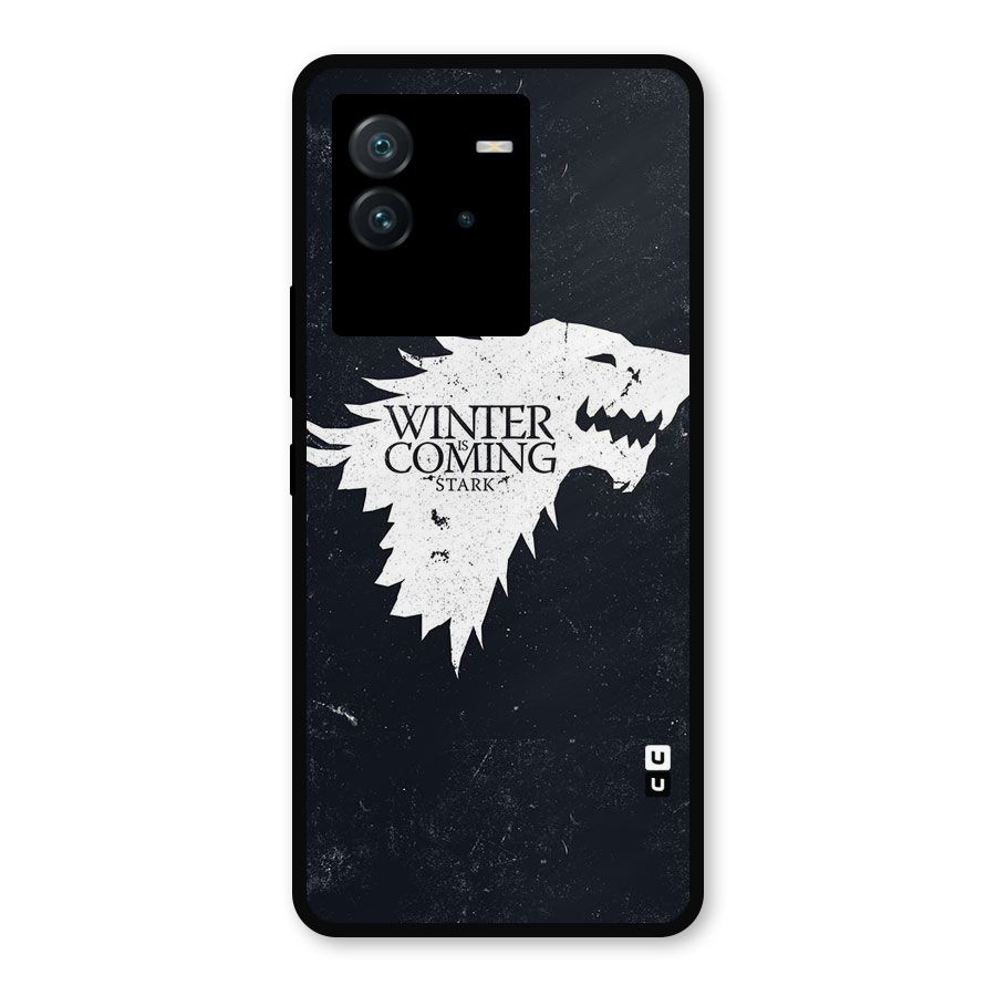 Winter is Coming Stark Metal Back Case for iQOO Neo 6 5G