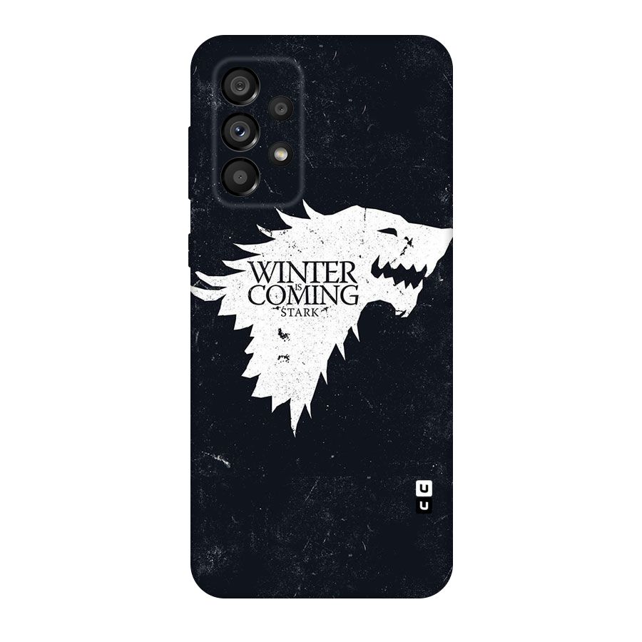Winter is Coming Stark Original Polycarbonate Back Case for Galaxy A73 5G
