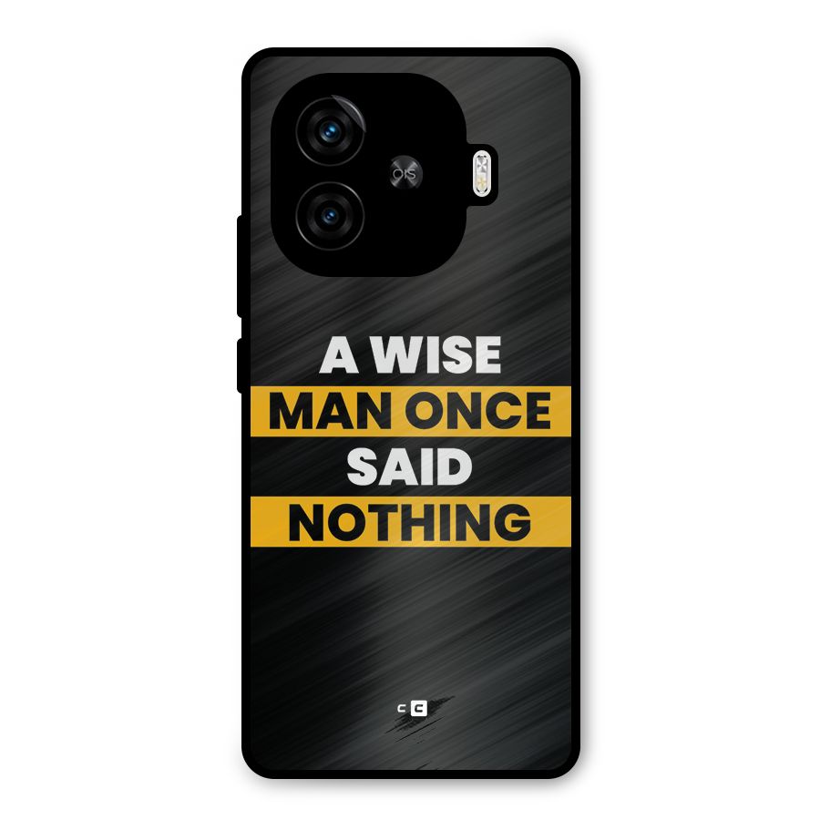 Wise Man Metal Back Case for iQOO Neo 10R