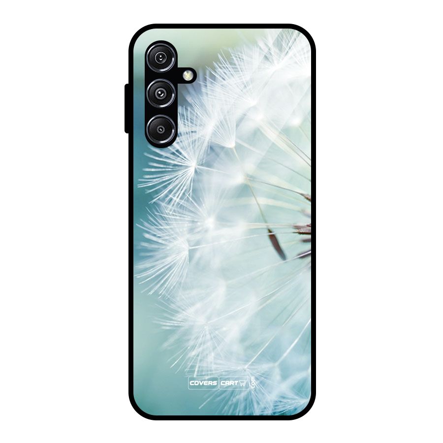 Wish Floral Glass Back Case for Galaxy M34 5G