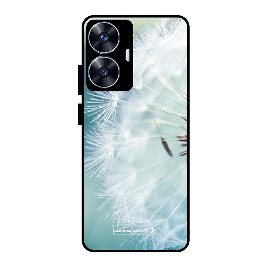 Wish Floral Glass Back Case for Realme Narzo N55