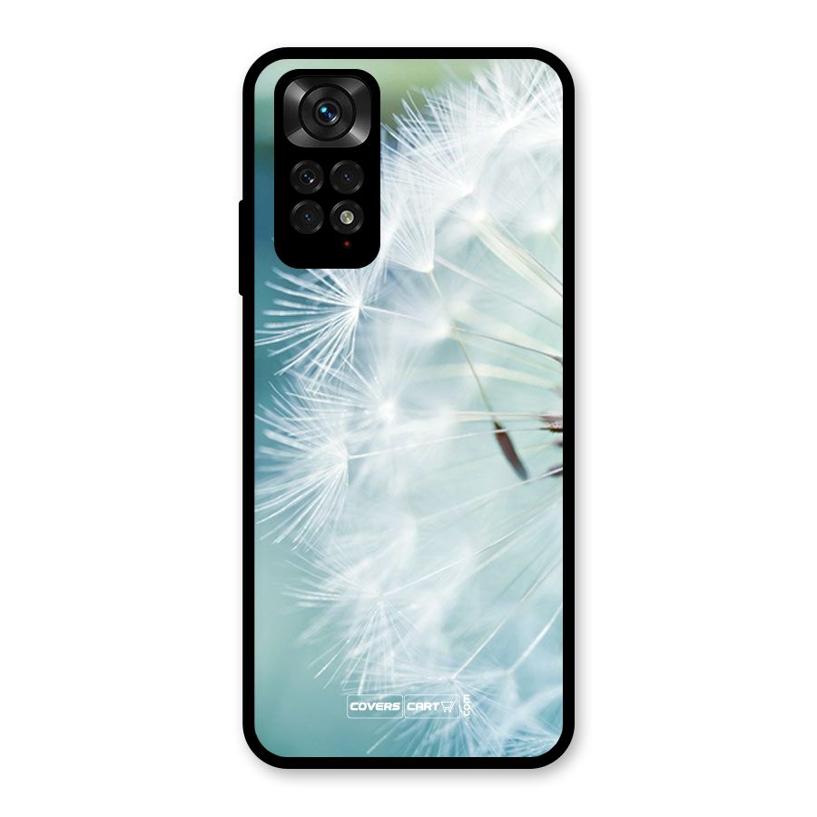Wish Floral Glass Back Case for Redmi Note 11S