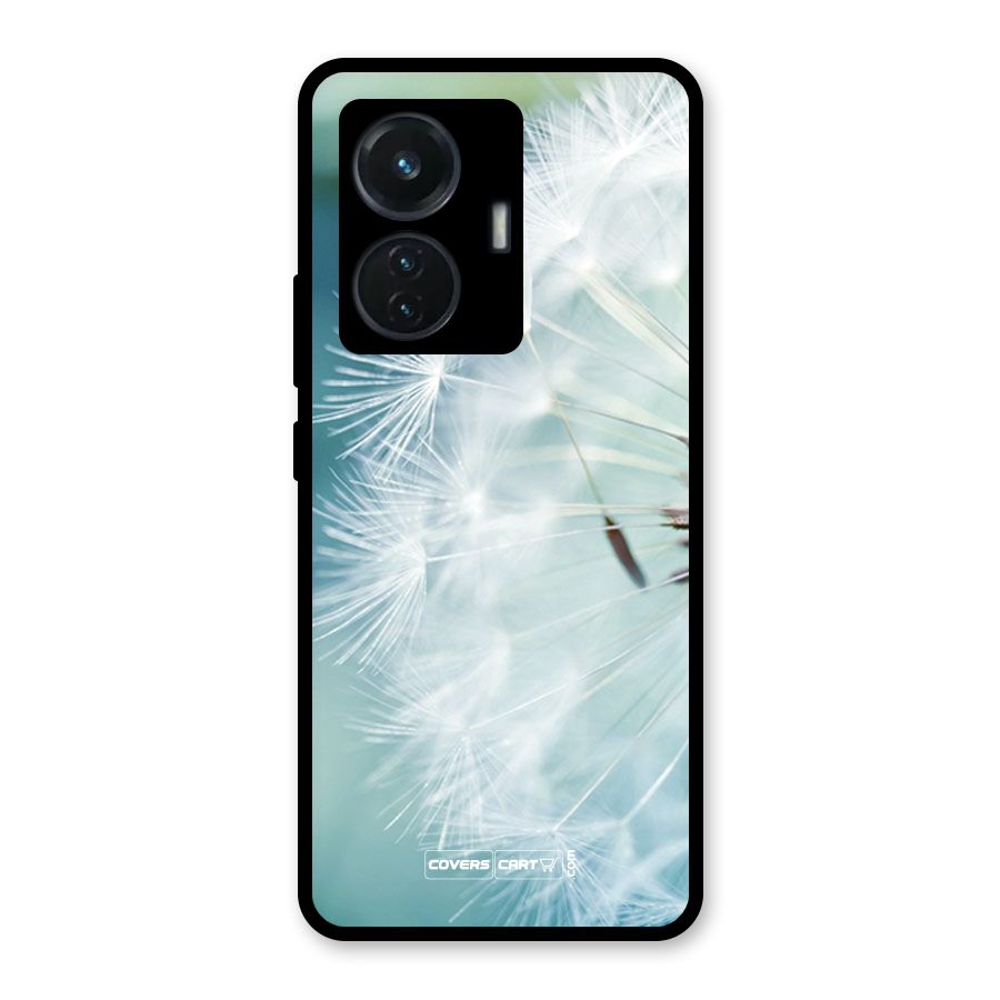 Wish Floral Glass Back Case for iQOO Z6 44W