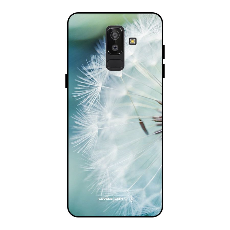 Wish Floral Metal Back Case for Galaxy J8