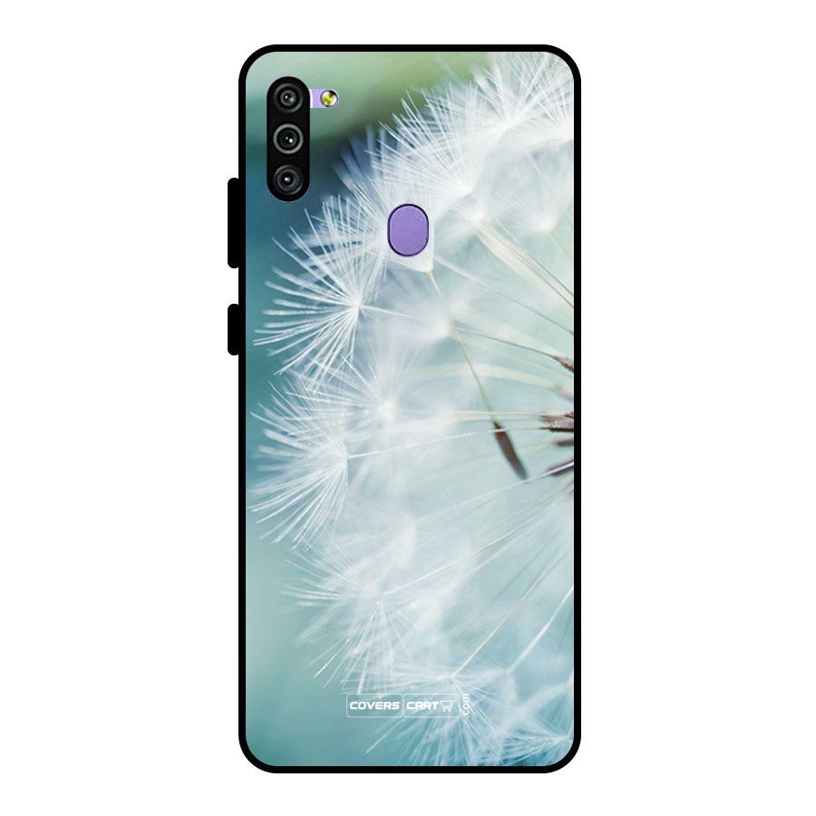 Wish Floral Metal Back Case for Galaxy M11