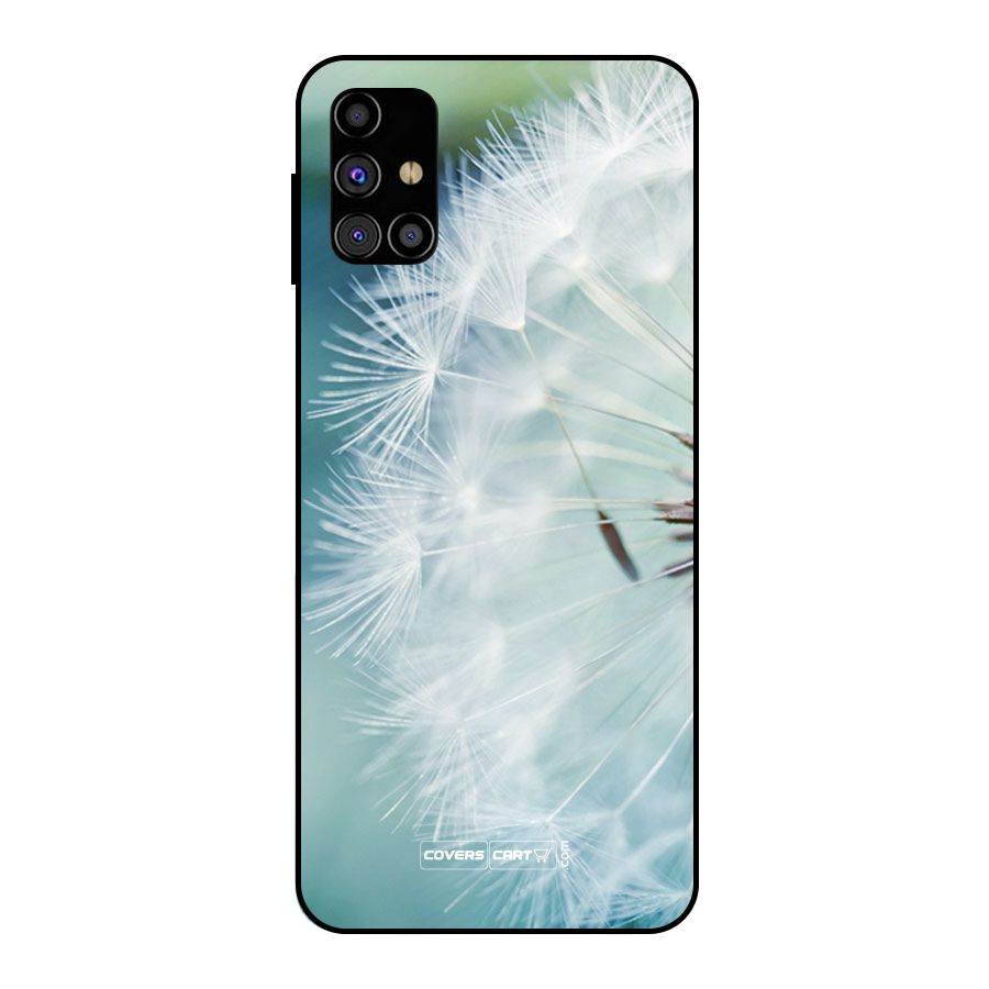 Wish Floral Metal Back Case for Galaxy M31s