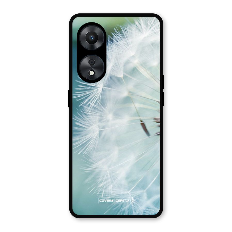 Wish Floral Metal Back Case for Oppo A78