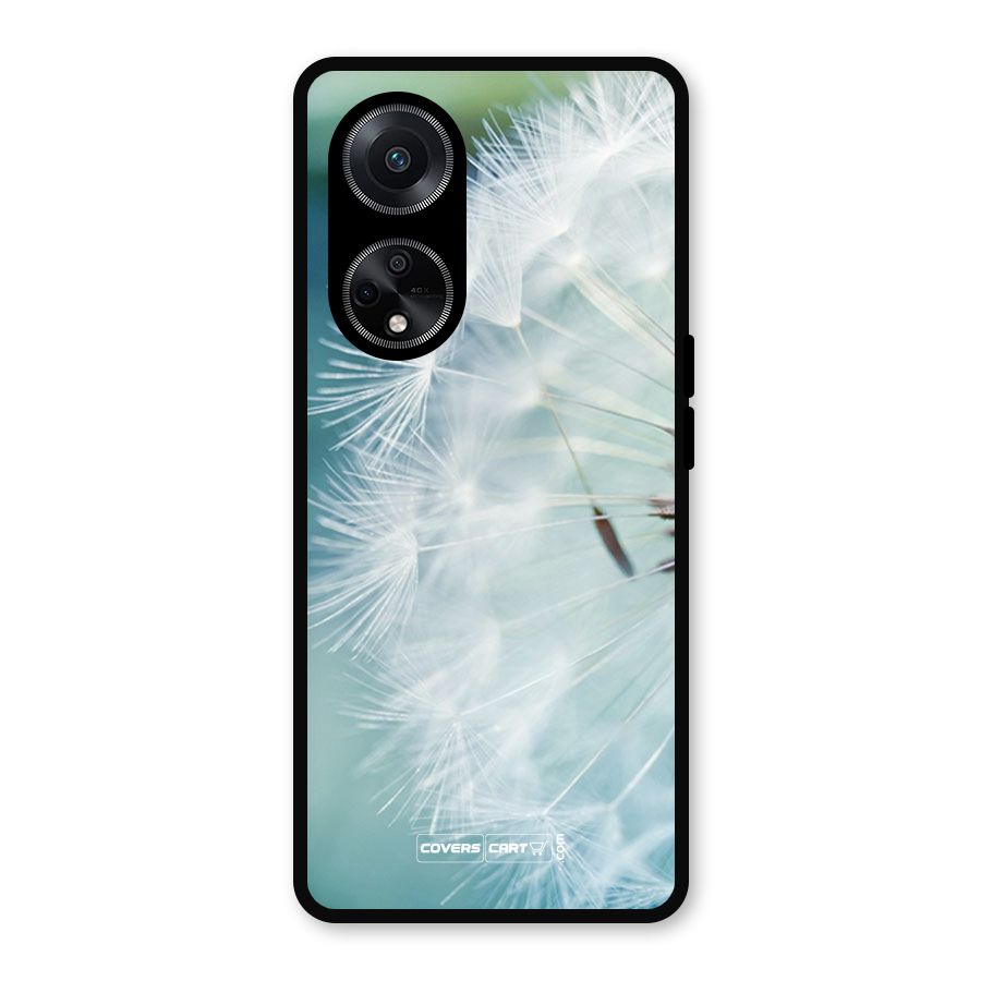 Wish Floral Metal Back Case for Oppo F23