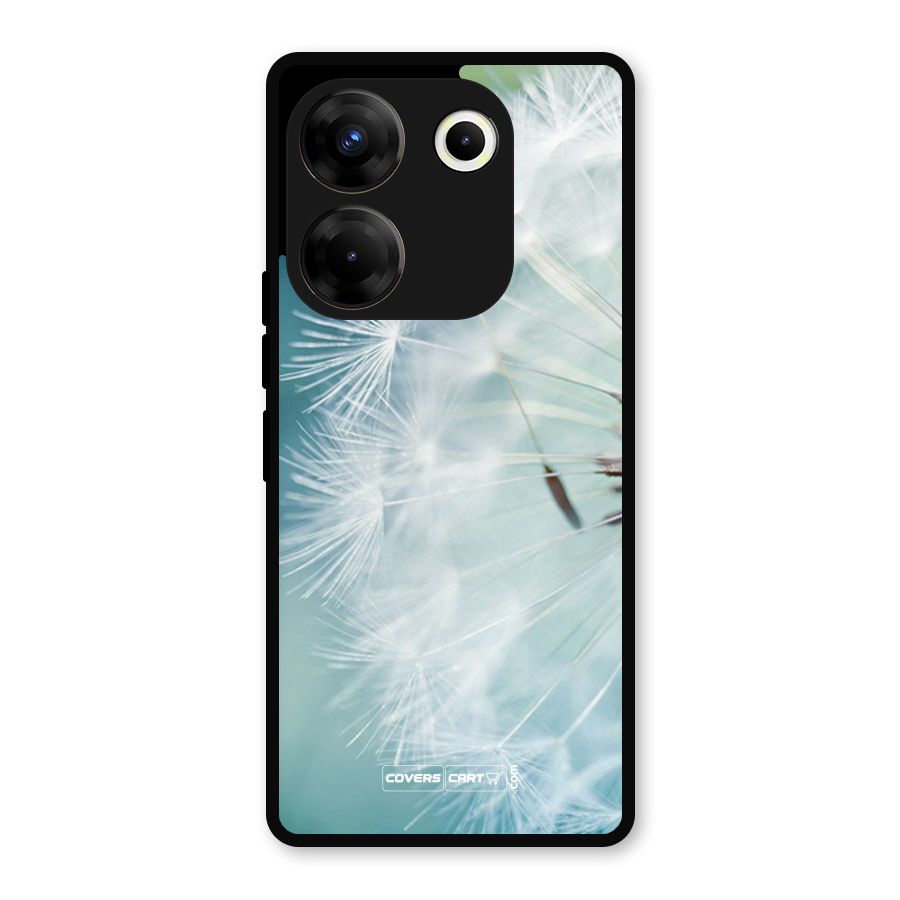 Wish Floral Metal Back Case for Tecno Camon 20 Pro