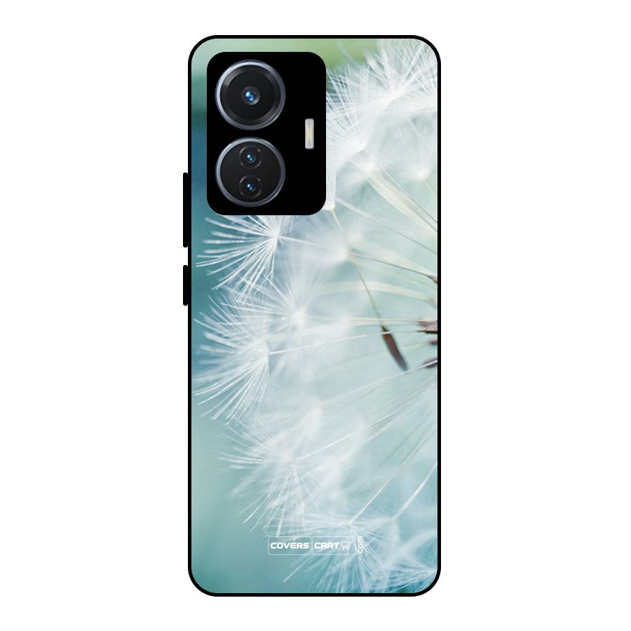 Wish Floral Metal Back Case for Vivo T1 44W
