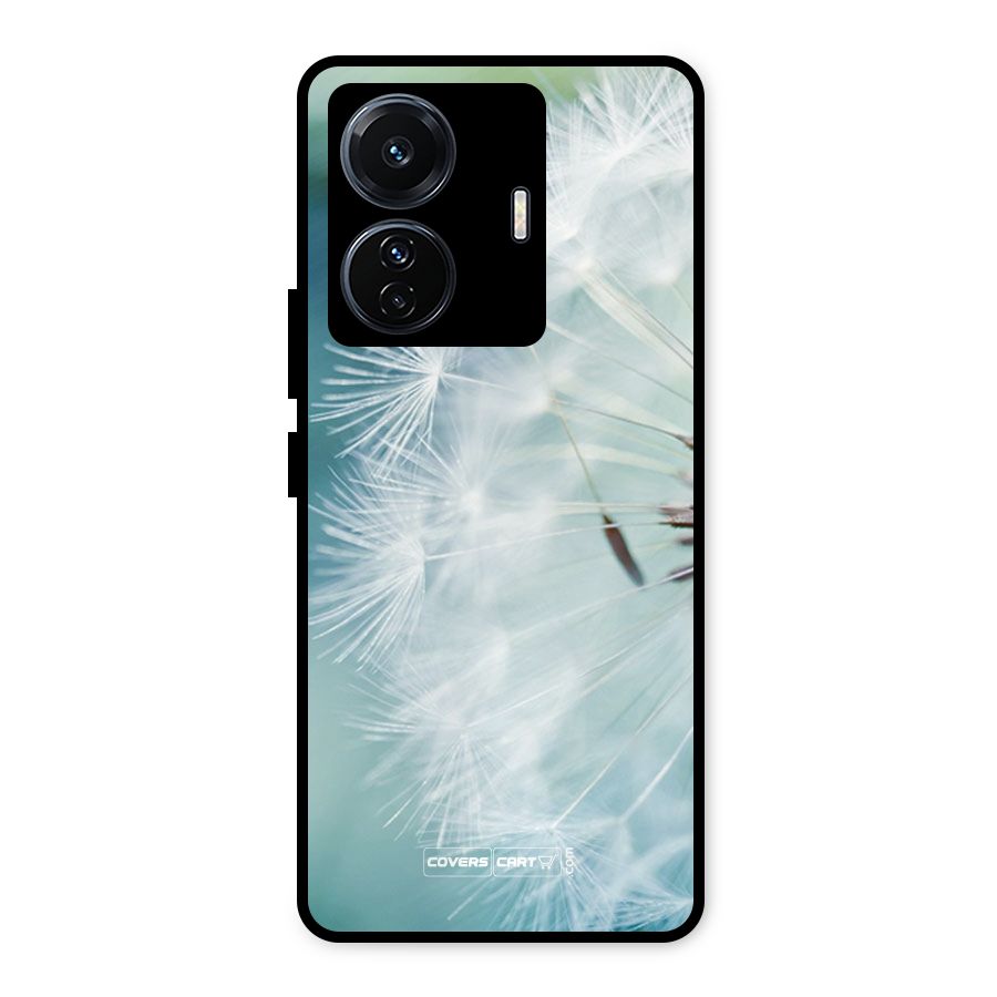 Wish Floral Metal Back Case for Vivo T1 Pro