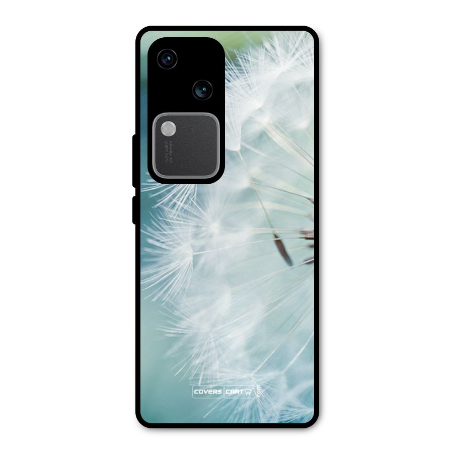 Wish Floral Metal Back Case for Vivo V30
