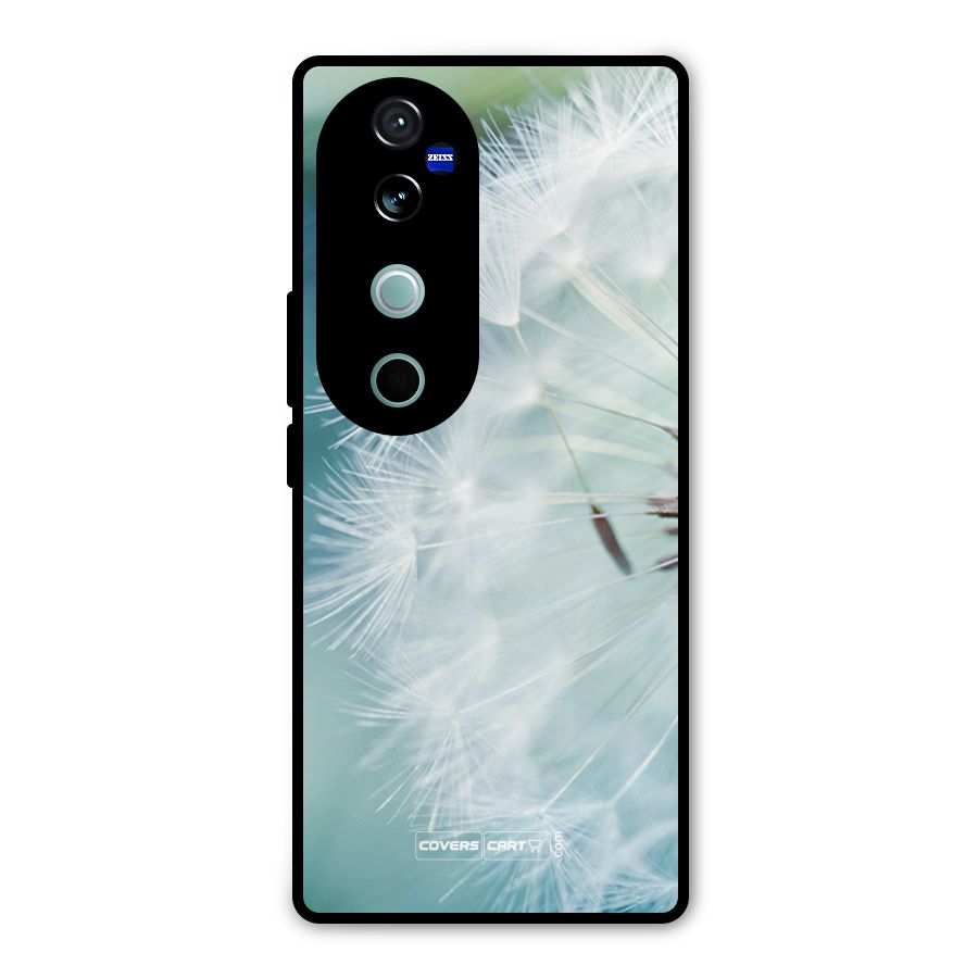 Wish Floral Metal Back Case for Vivo V40 Pro