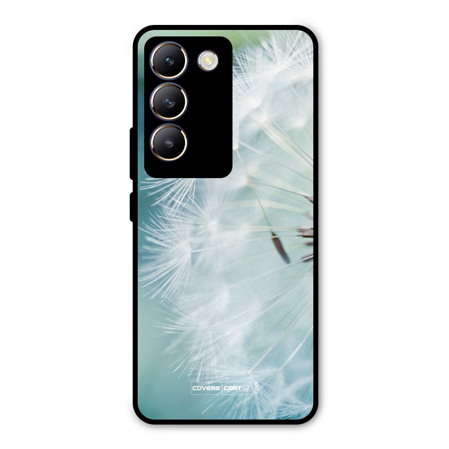 Wish Floral Metal Back Case for Vivo Y200e