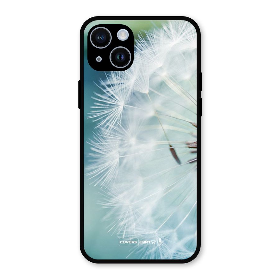Wish Floral Metal Back Case for iPhone 14