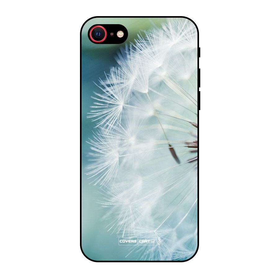 Wish Floral Metal Back Case for iPhone SE 2022